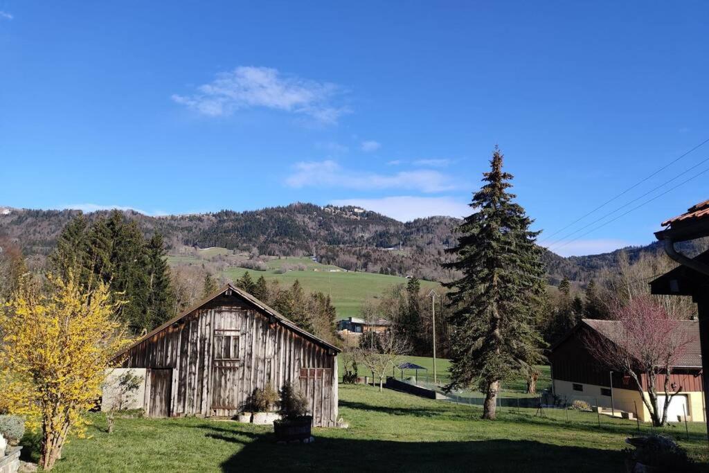Gite Vallee Verte Burdignin Buitenkant foto